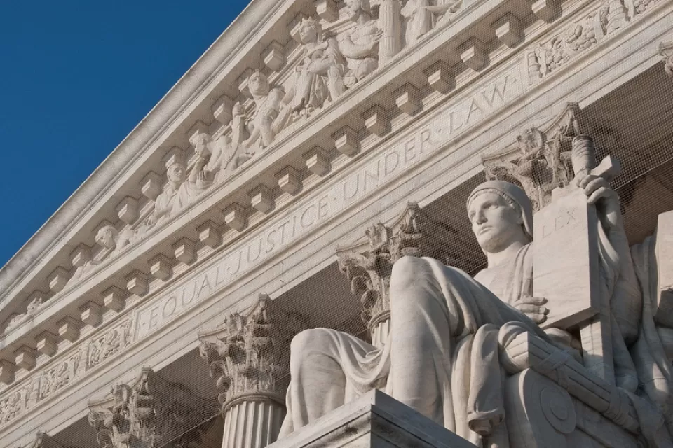 Supreme Court Statue